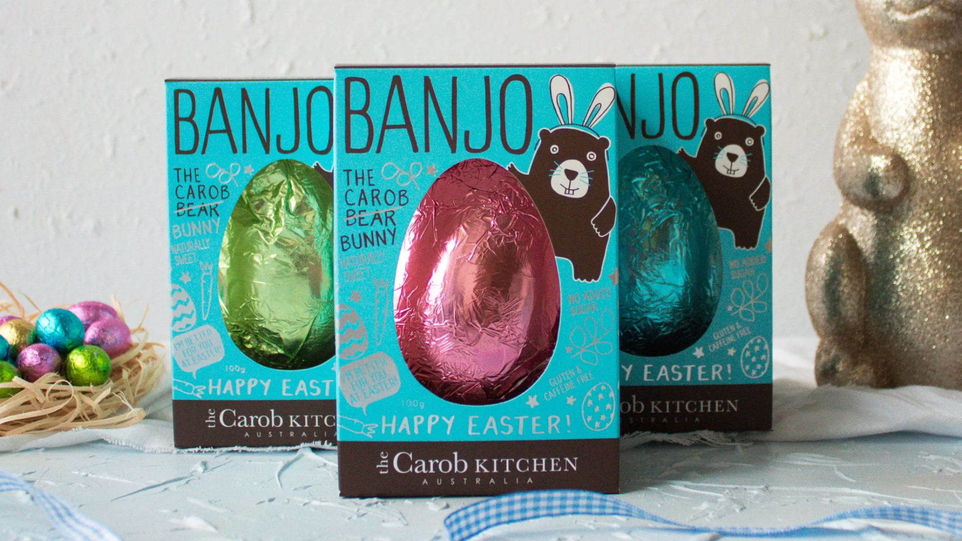 Indulge Guilt-Free this Easter with The Carob Kitchen Banjo Easter Eggs Indulge Guilt-Free this Easter with The Carob Kitchen Banjo Easter Eggs