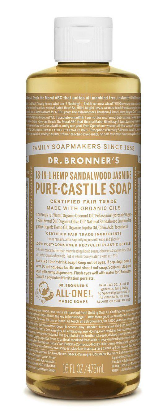 Dr Bronners Pure Castille Liquid Soaps Dr Bronners Pure Castille Liquid Soaps