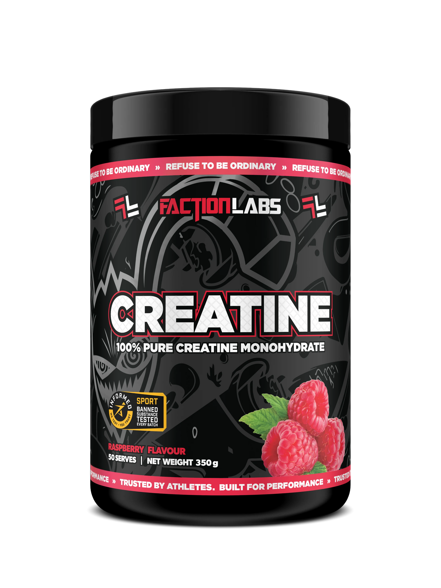 Faction Labs Creatine 350g Raspberry