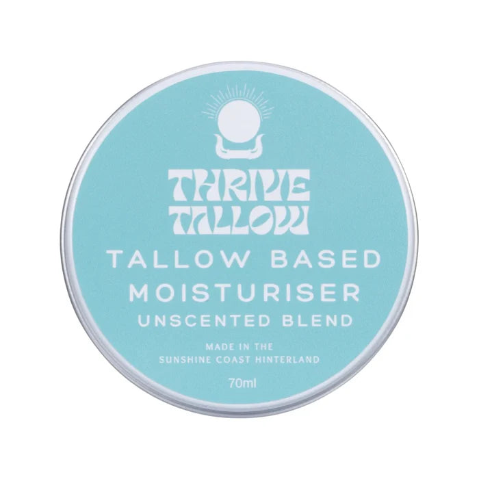 THRIVE TALLOW Tallow Moisturiser 70ml Unscented THRIVE TALLOW Tallow Moisturiser 70ml Unscented