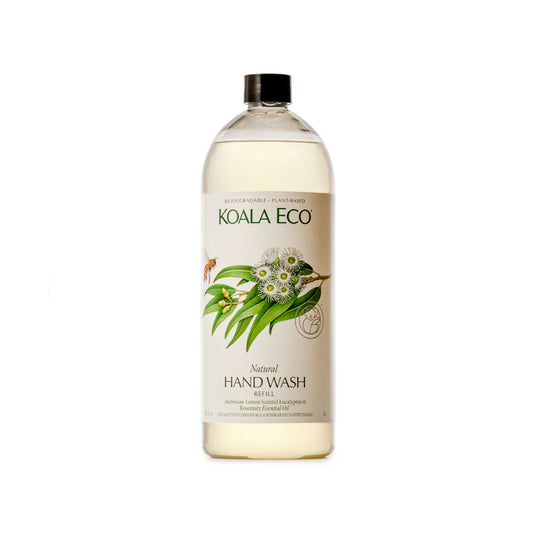 Koala Eco Hand Wash 1L Lemon Eucalyptus & Rosemary Koala Eco Hand Wash 1L Lemon Eucalyptus & Rosemary