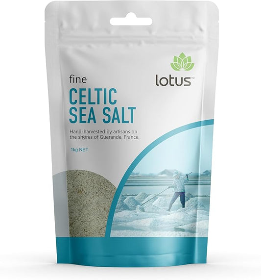 Lotus Celtic Sea Salt Fine 1KG Lotus Celtic Sea Salt Fine 1KG