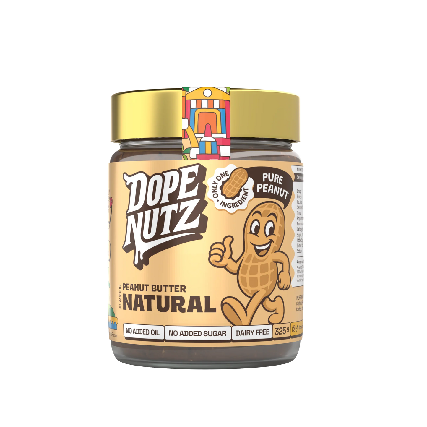 Dope Nutz Peanut Butter 325g Natural