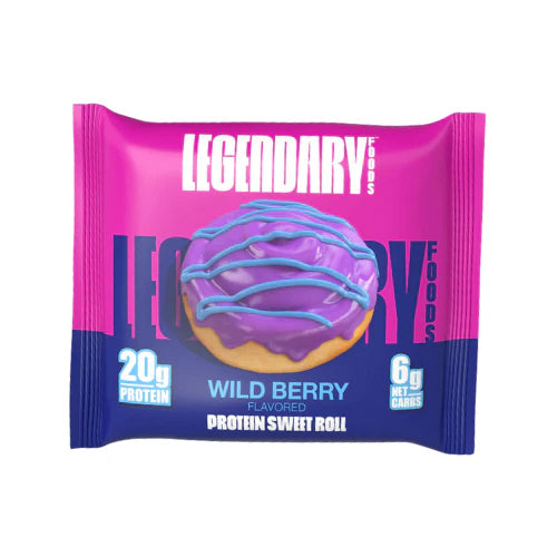Legendary Foods Protein Sweet Roll 64g Wild Berry