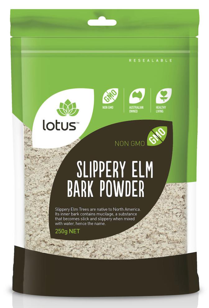 Lotus Slippery Elm Bark Powder Lotus Slippery Elm Bark Powder