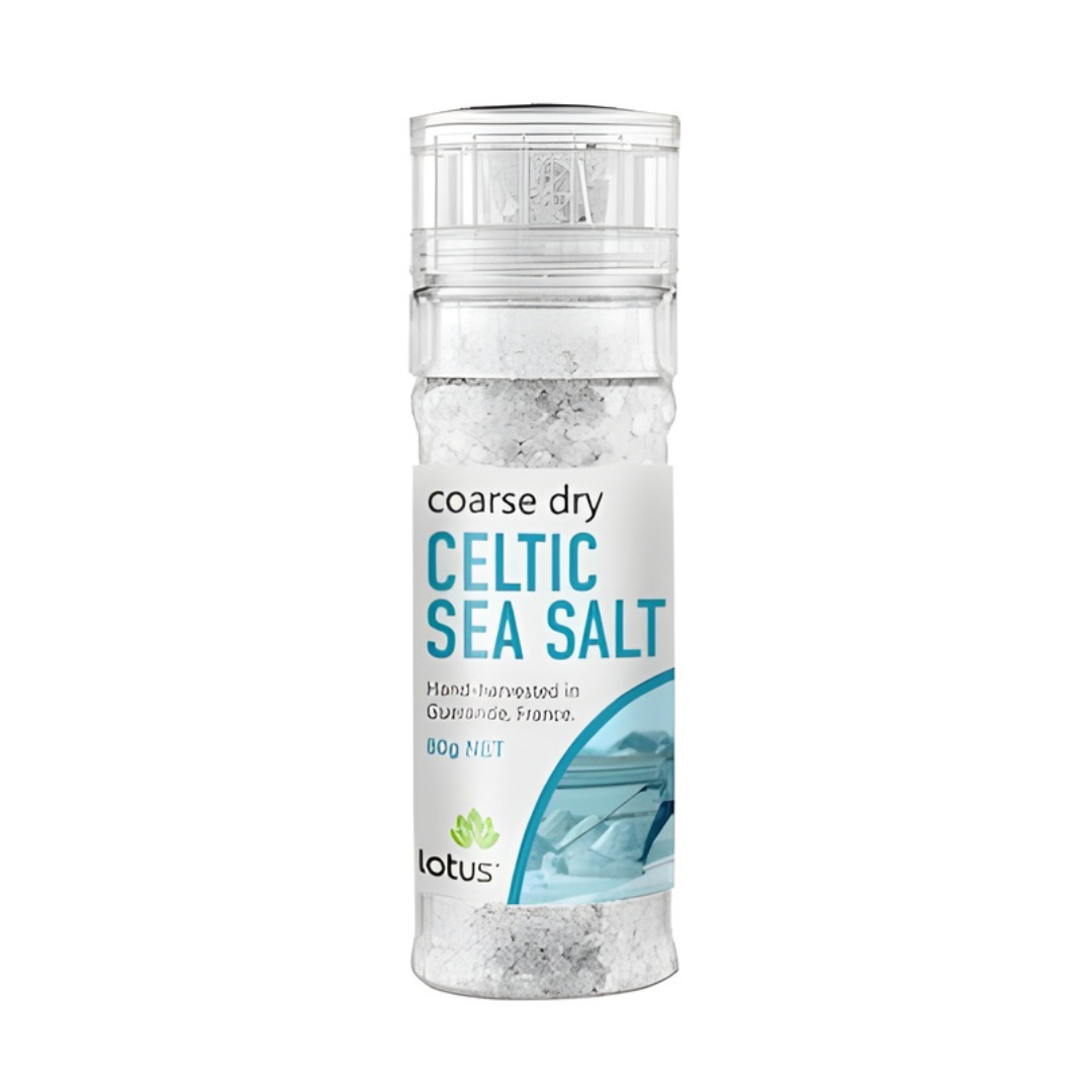 Lotus Celtic Sea Salt Course Dry (Grinder) 80g