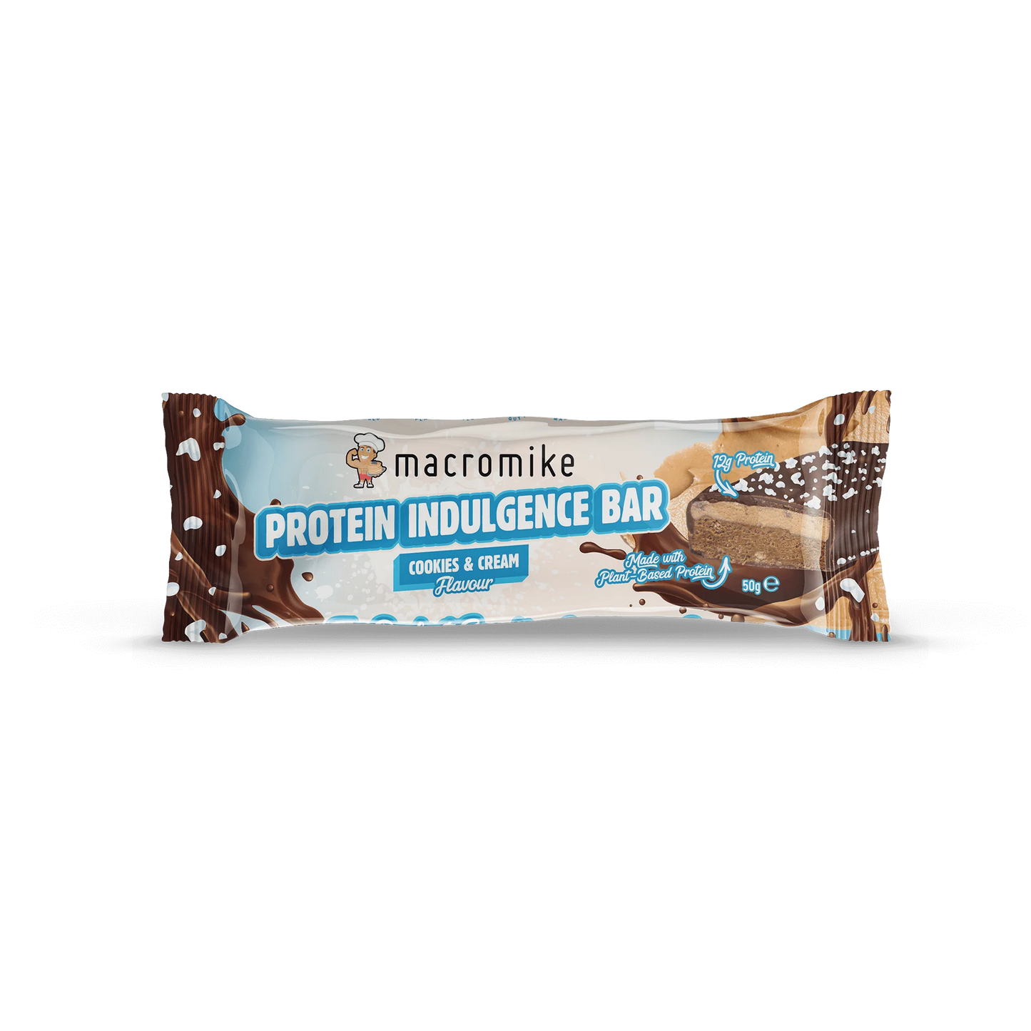 Macro Mike Protein Indulgence Bar 50g Cookies & Cream