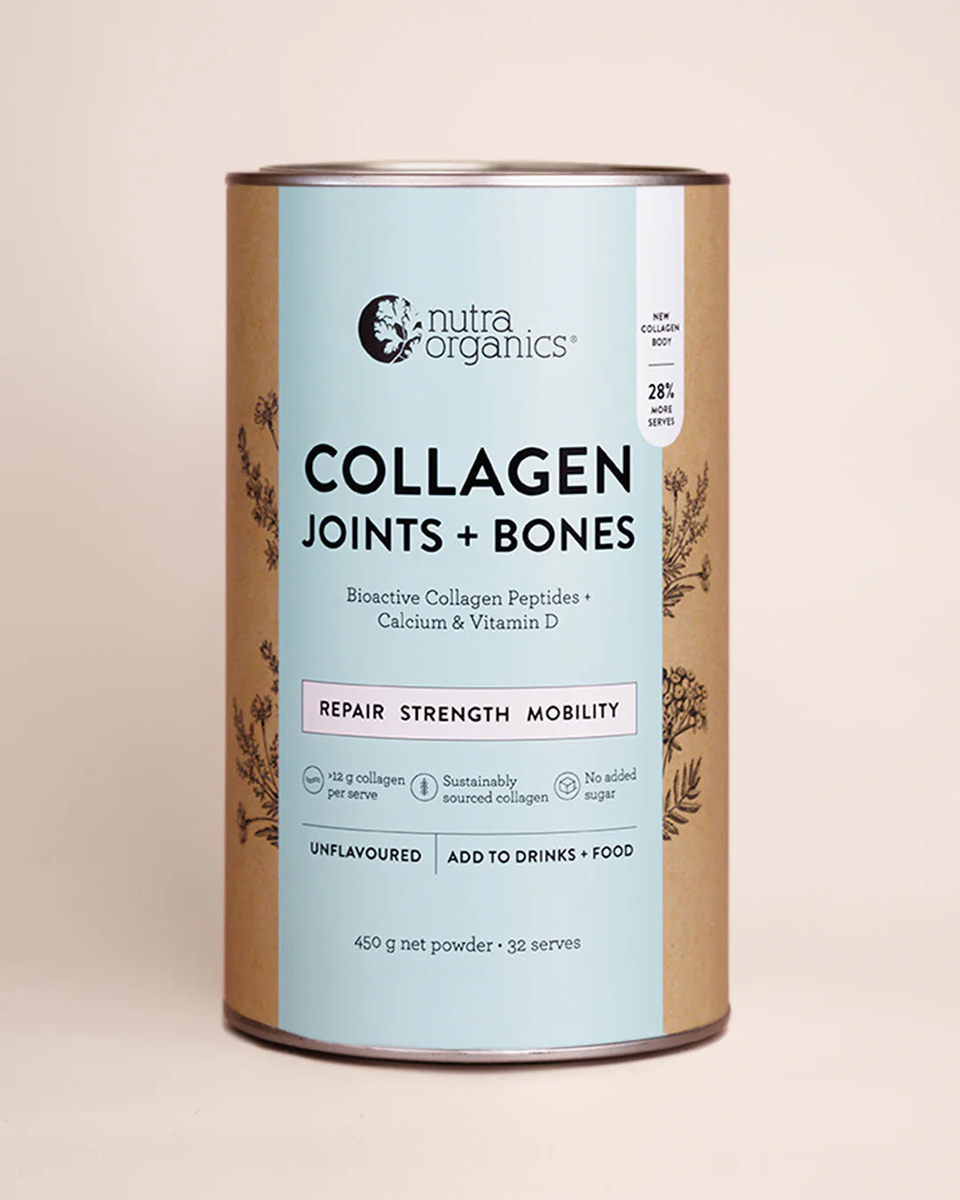 Nutra Organics Collagen Joints + Bones Nutra Organics Collagen Joints + Bones