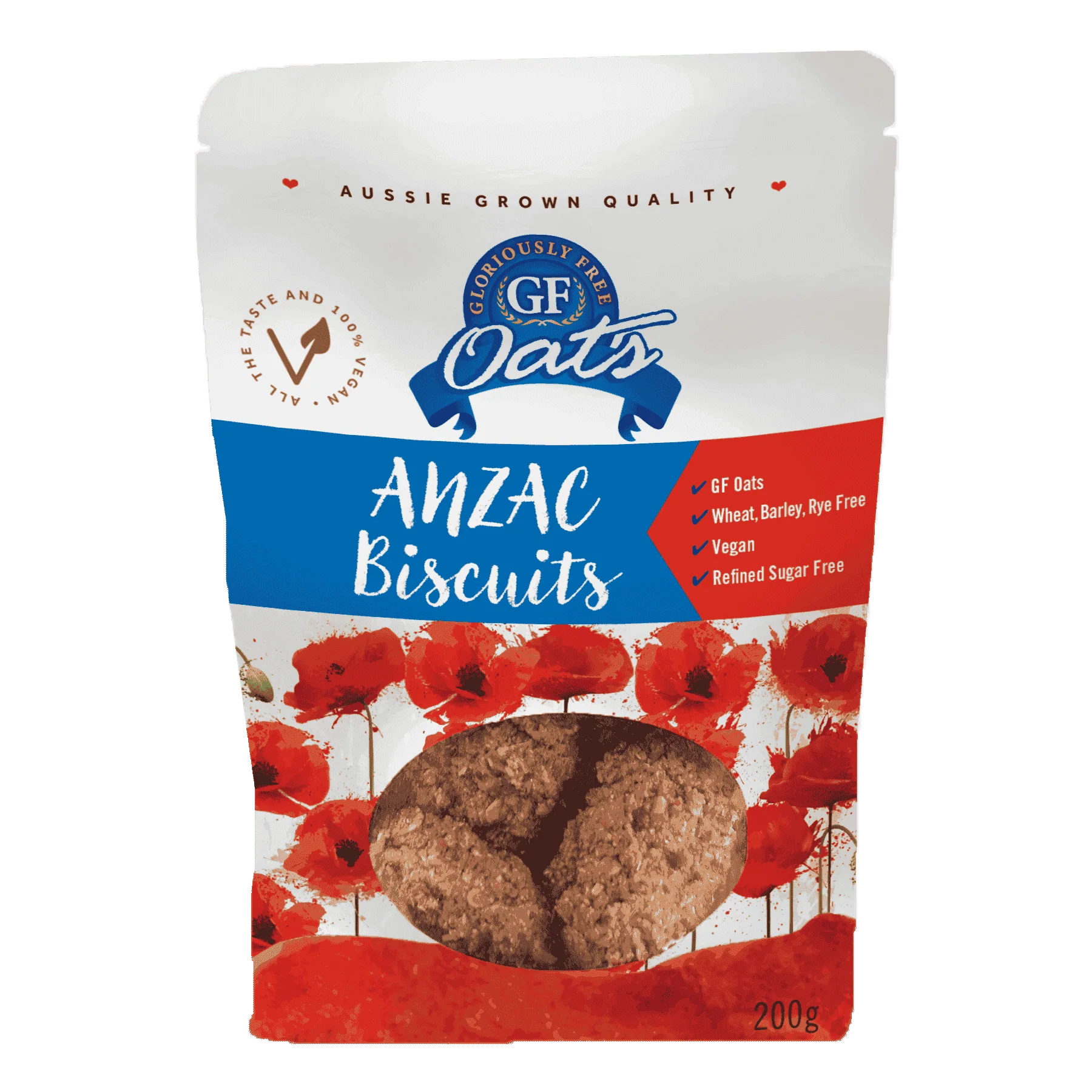 Gloriously Free GF Anzac Biscuits 200g Gloriously Free GF Anzac Biscuits 200g