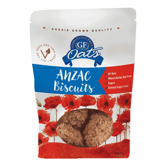 Gloriously Free GF Anzac Biscuits 200g Gloriously Free GF Anzac Biscuits 200g