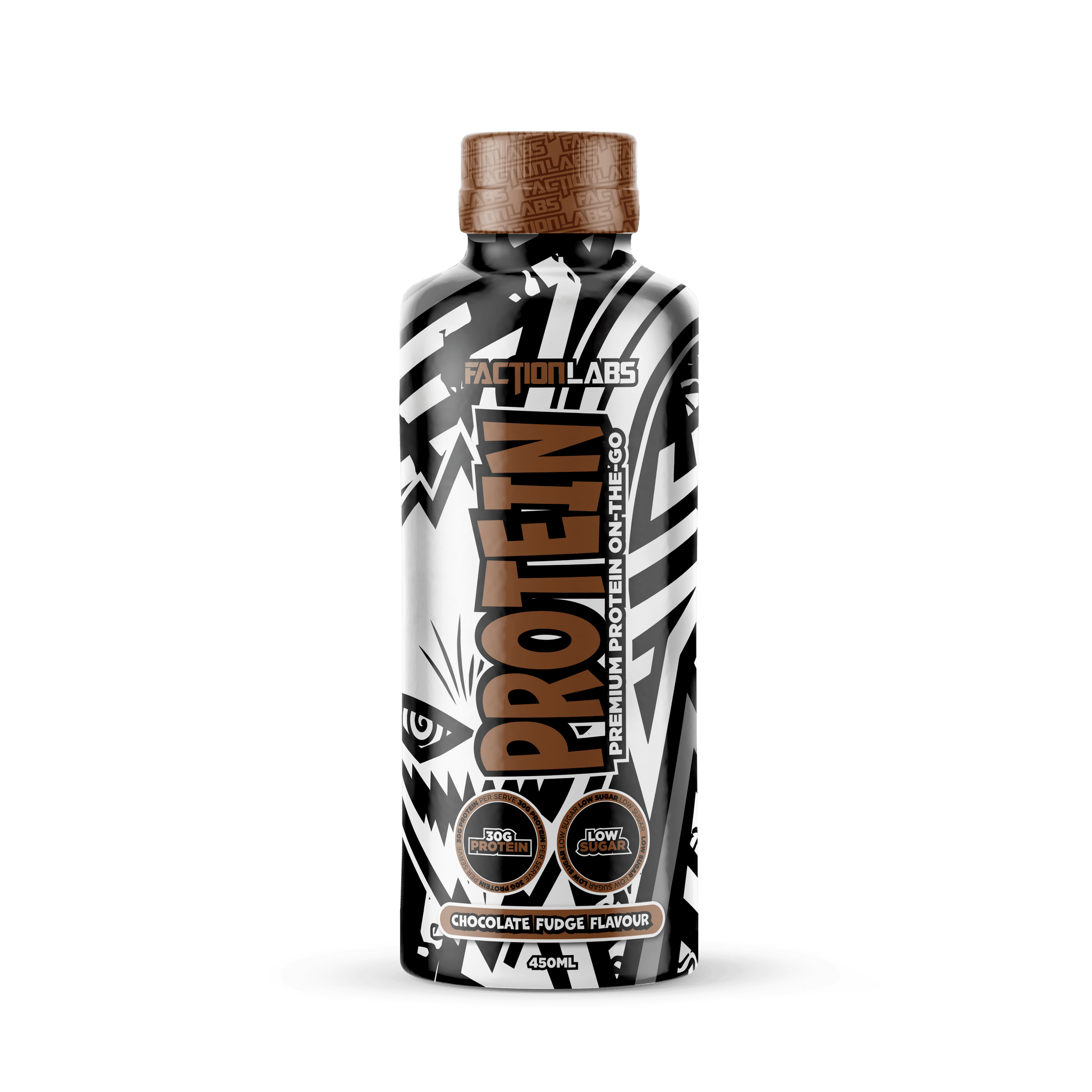 Faction Labs Protein RTD 450ml Chocolate Fudge Faction Labs Protein RTD 450ml Chocolate Fudge