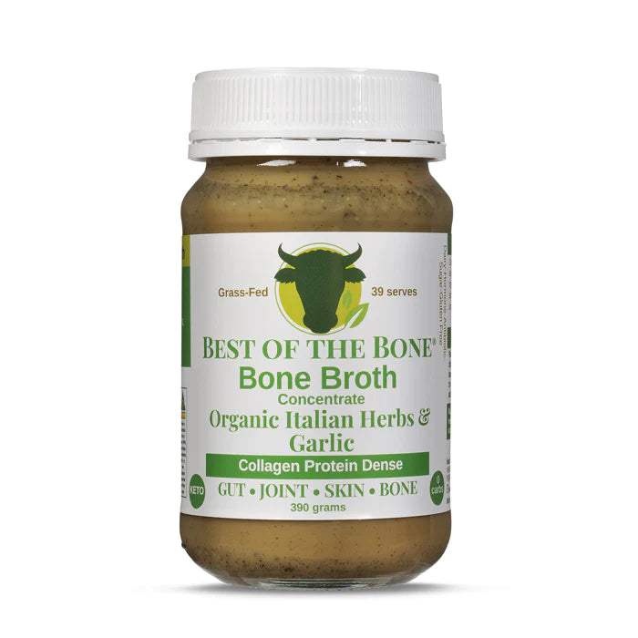 Best Of The Bone Broth Concentrate 390GM Italian Herb Best Of The Bone Broth Concentrate 390GM Italian Herb