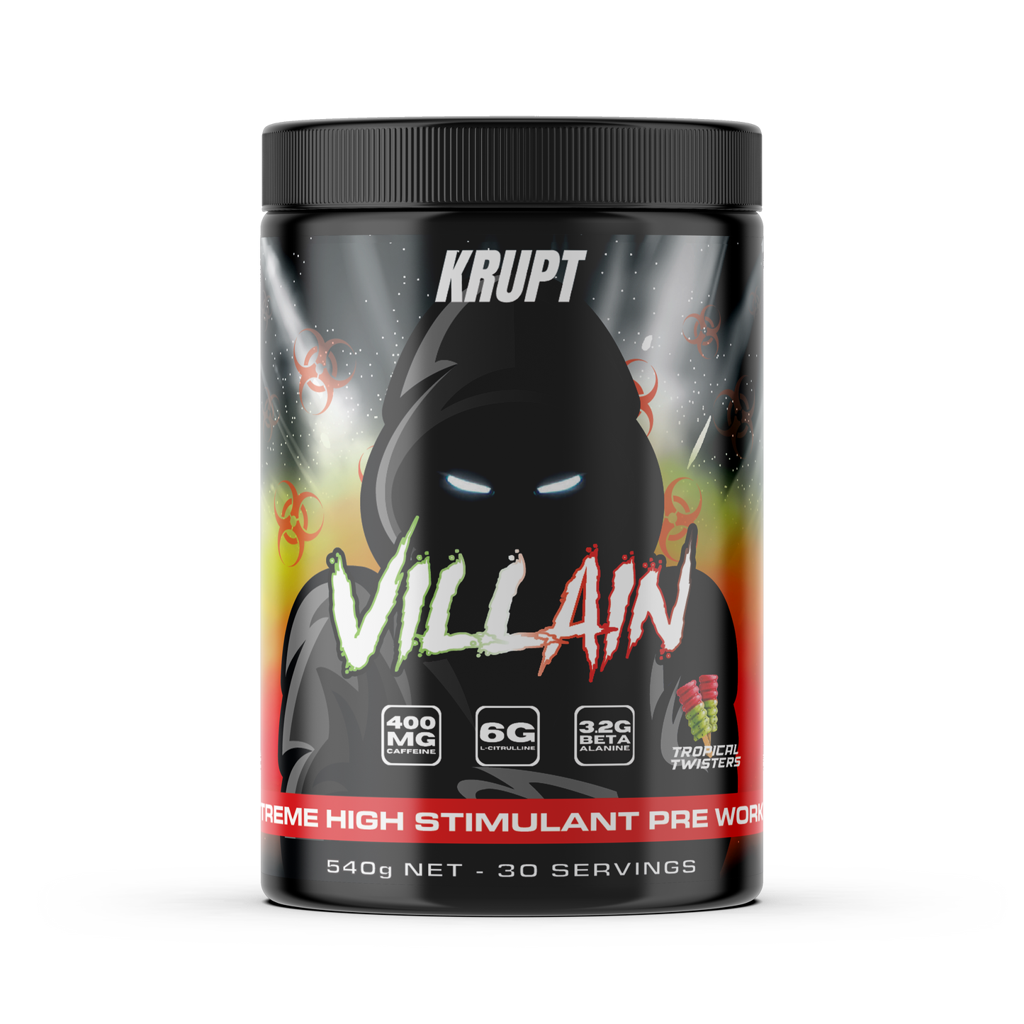 Krupt Villain 30 Serves Tropical Twisters