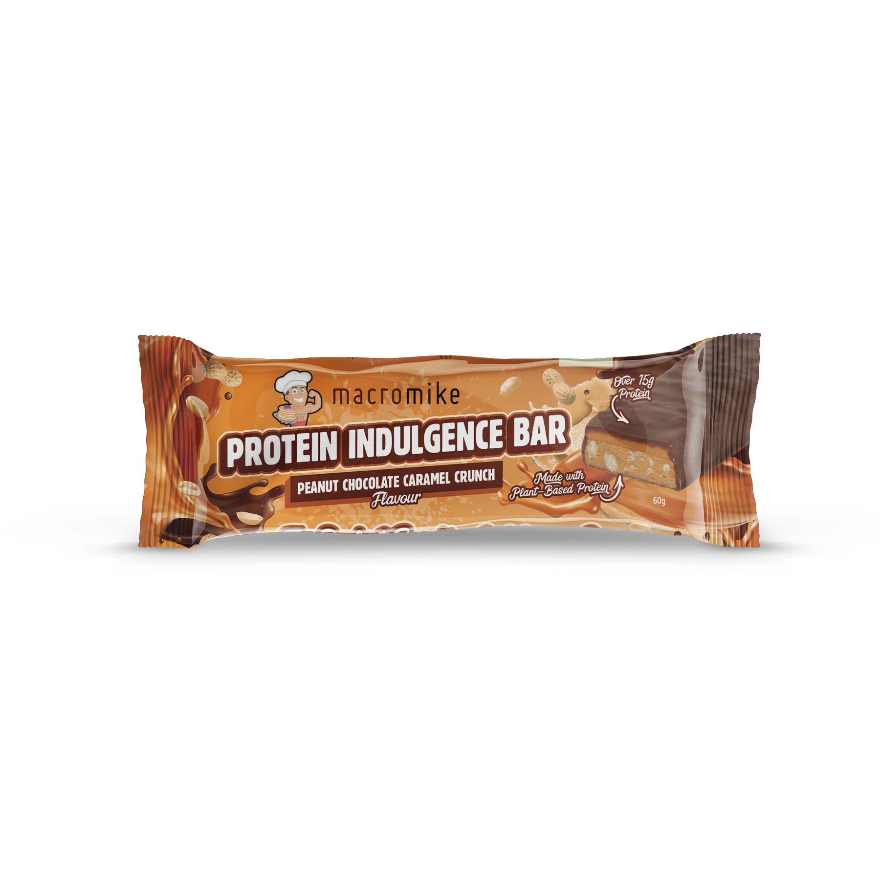 Macro Mike Protein Indulgence Bar 60g Macro Mike Protein Indulgence Bar 60g