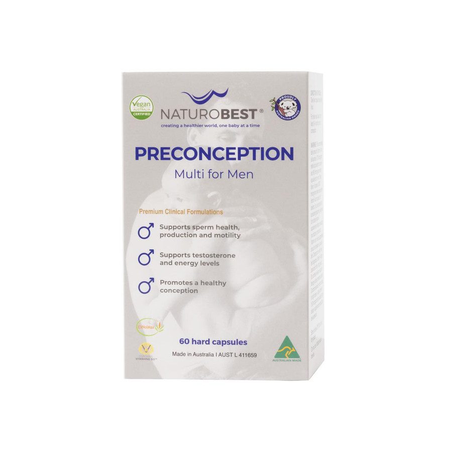NaturoBest Preconception Multi for Men 60c NaturoBest Preconception Multi for Men 60c