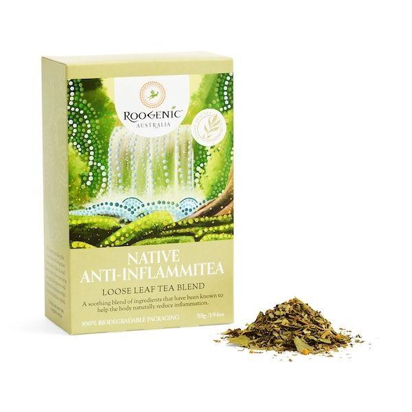 Roogenic Native Anti-Inflammitea 55g Loose Leaf Roogenic Native Anti-Inflammitea 55g Loose Leaf