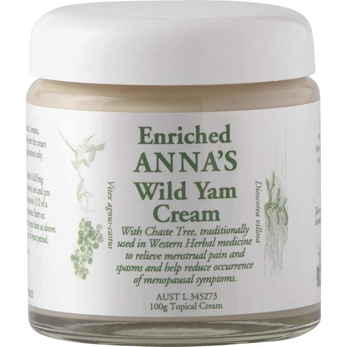 Anna's Wild Yam Cream 100g Anna's Wild Yam Cream 100g