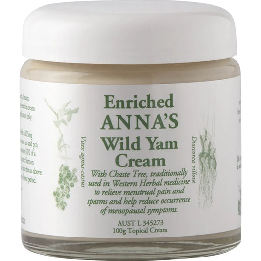 Anna's Wild Yam Cream 100g Anna's Wild Yam Cream 100g