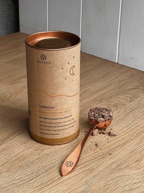 Sacred Taste Organic Drinking Ceremonial Cacao 250g Sacred Taste Organic Drinking Ceremonial Cacao 250g