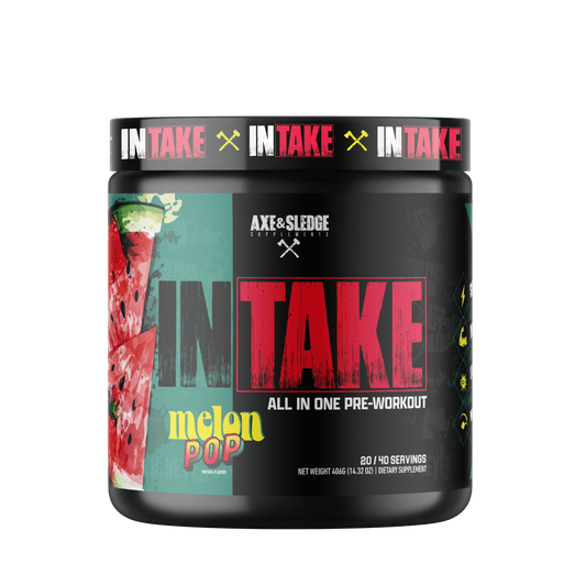 Axe & Sledge Intake 40 Serves Melon Pop Axe & Sledge Intake 40 Serves Melon Pop