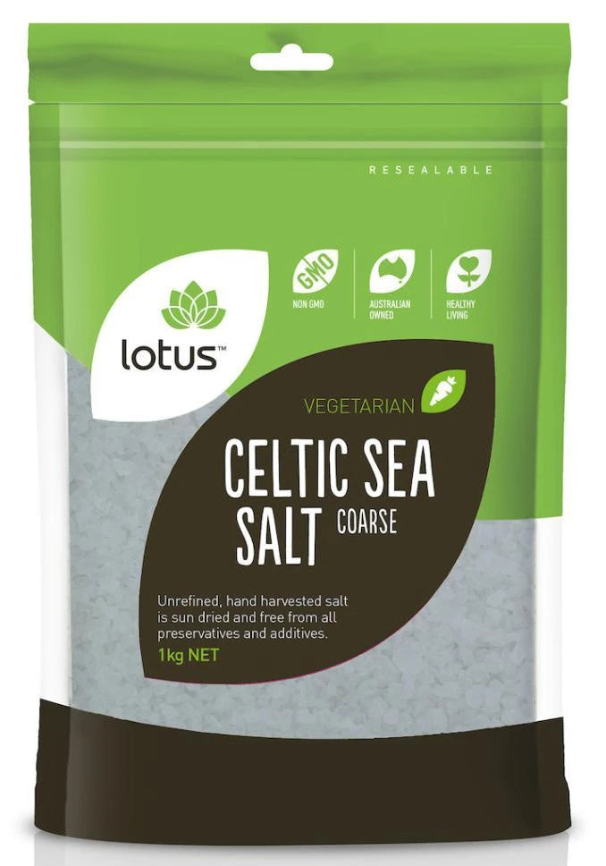Lotus Celtic Sea Salt Coarse Lotus Celtic Sea Salt Coarse