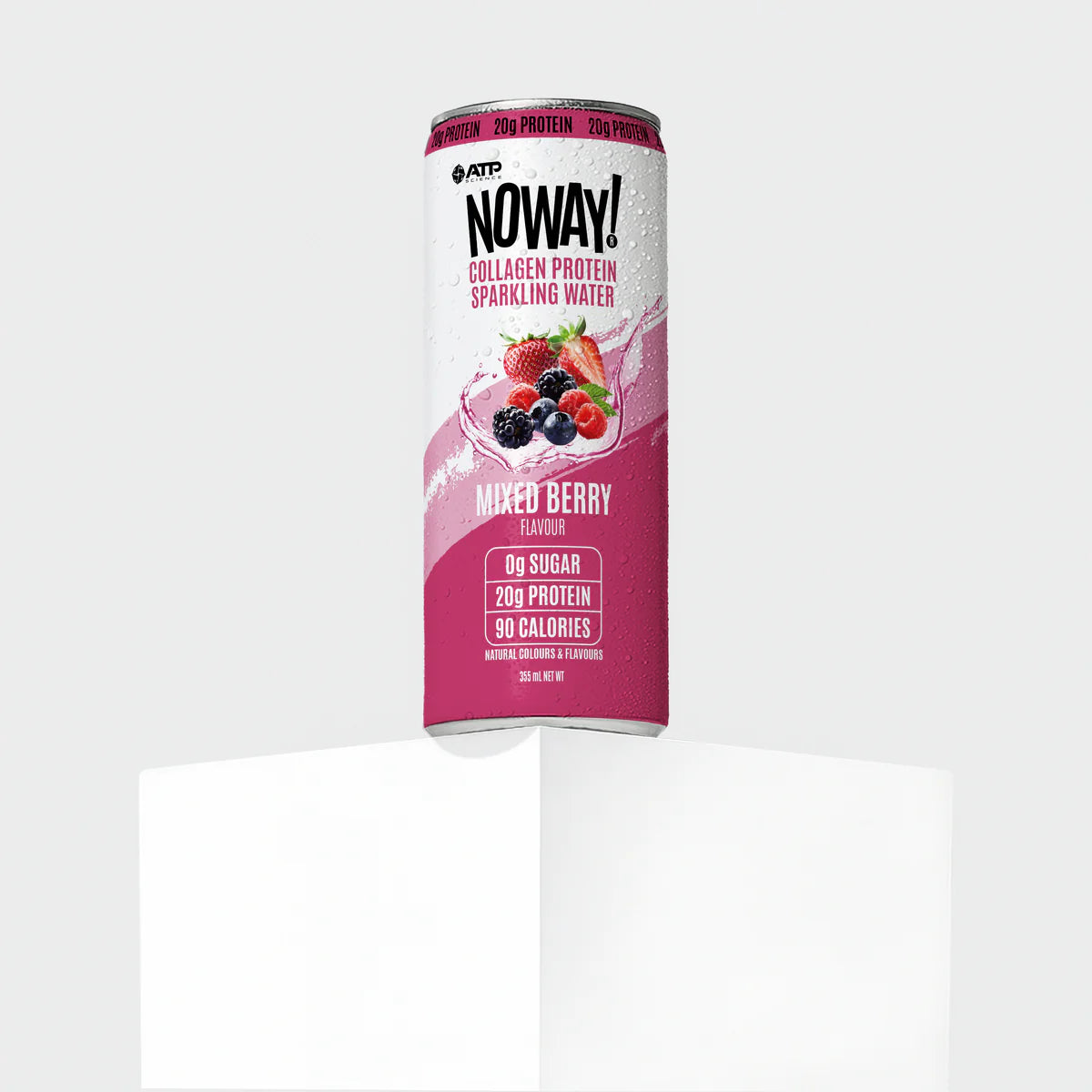 ATP Science Noway Sparkling Protein Water RTD 355ml Mixed Berry
