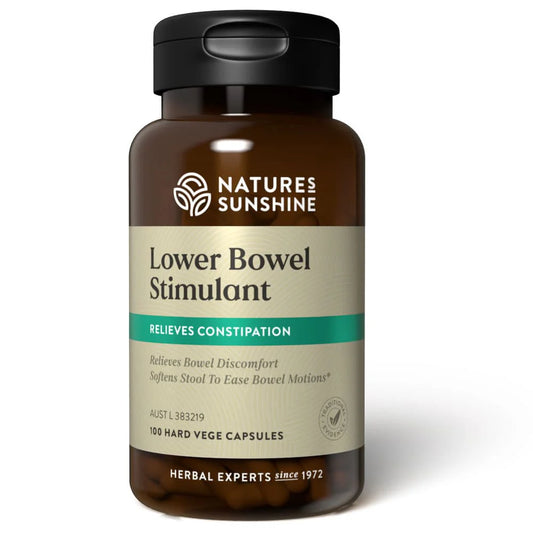Natures Sunshine Lower Bowel Stimulant 100c Natures Sunshine Lower Bowel Stimulant 100c
