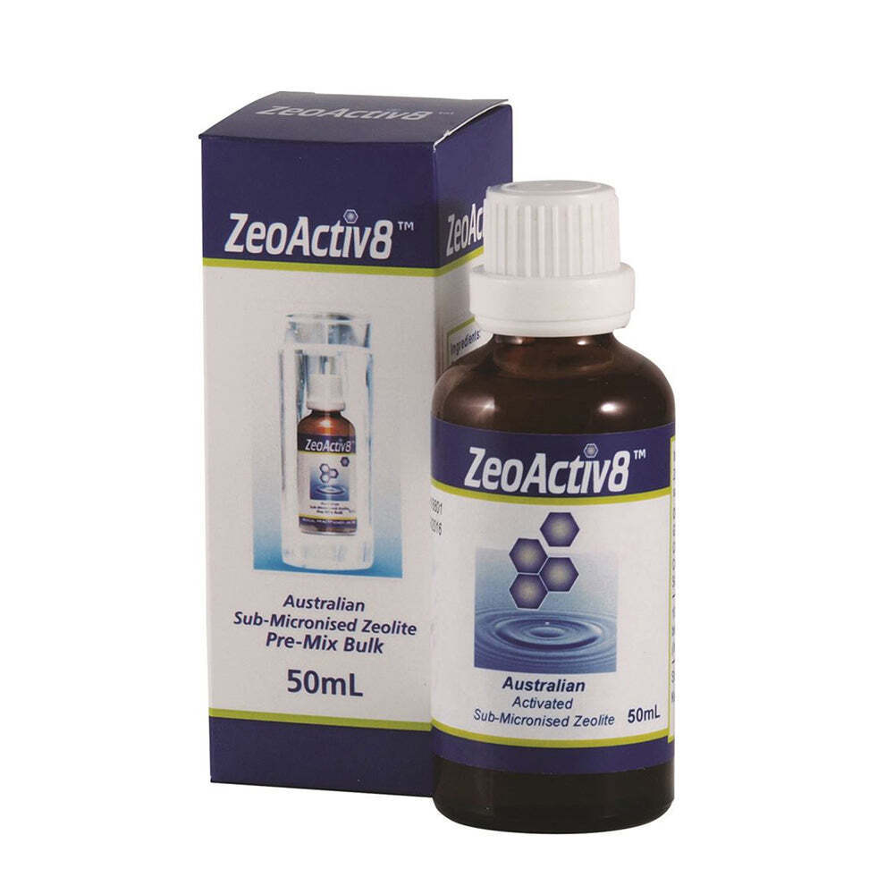 ZeoActiv8 Sub-Micronised Activated Zeolite 50ml ZeoActiv8 Sub-Micronised Activated Zeolite 50ml