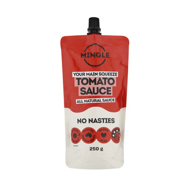 Mingle Natural Sauce 250GM Tomato Sauce Mingle Natural Sauce 250GM Tomato Sauce