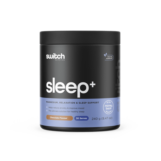 Switch Nutrition Sleep+ 30 Serves Chocolate Switch Nutrition Sleep+ 30 Serves Chocolate