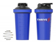 Thrive Stainless Steel Shaker 750ml Blue