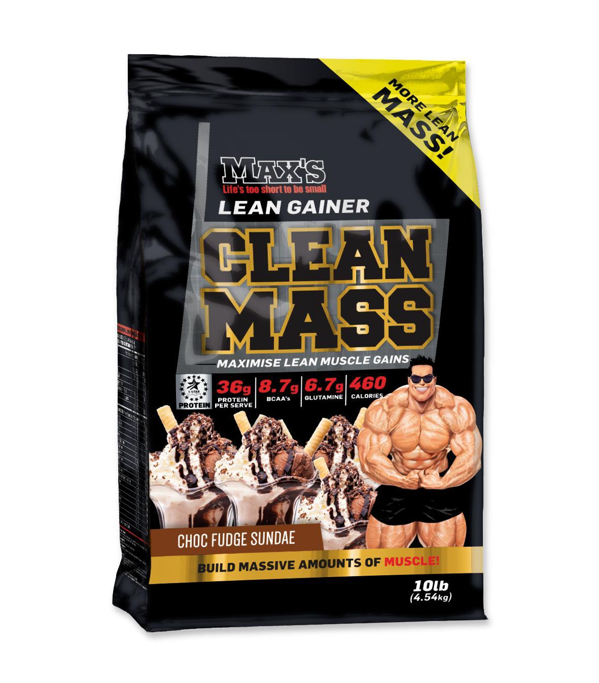 Maxs Clean Mass Maxs Clean Mass