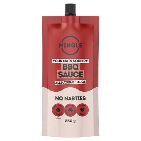 Mingle Natural Sauce 250GM BBQ Sauce Mingle Natural Sauce 250GM BBQ Sauce