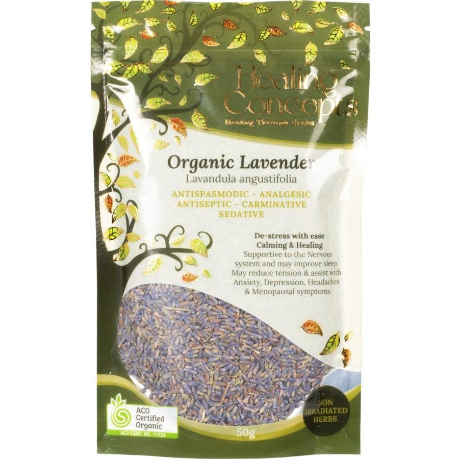 Healing Concepts Organic Lavender 50g