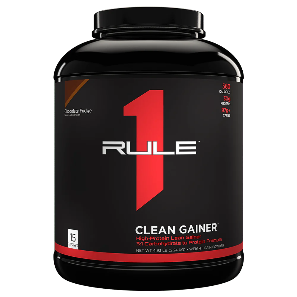 Rule1 Clean Gainer 5lb Chocolate Fudge Rule1 Clean Gainer 5lb Chocolate Fudge