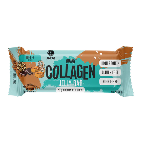 ATP Science NoWay Collagen Jelly Bar 60g Toffee ATP Science NoWay Collagen Jelly Bar 60g Toffee