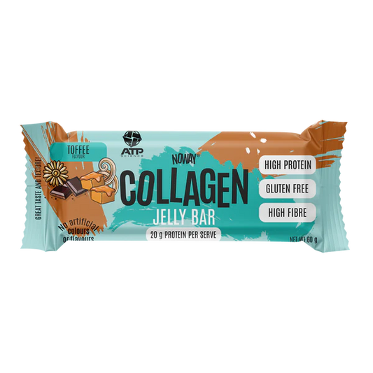 ATP Science NoWay Collagen Jelly Bar 60g Toffee ATP Science NoWay Collagen Jelly Bar 60g Toffee