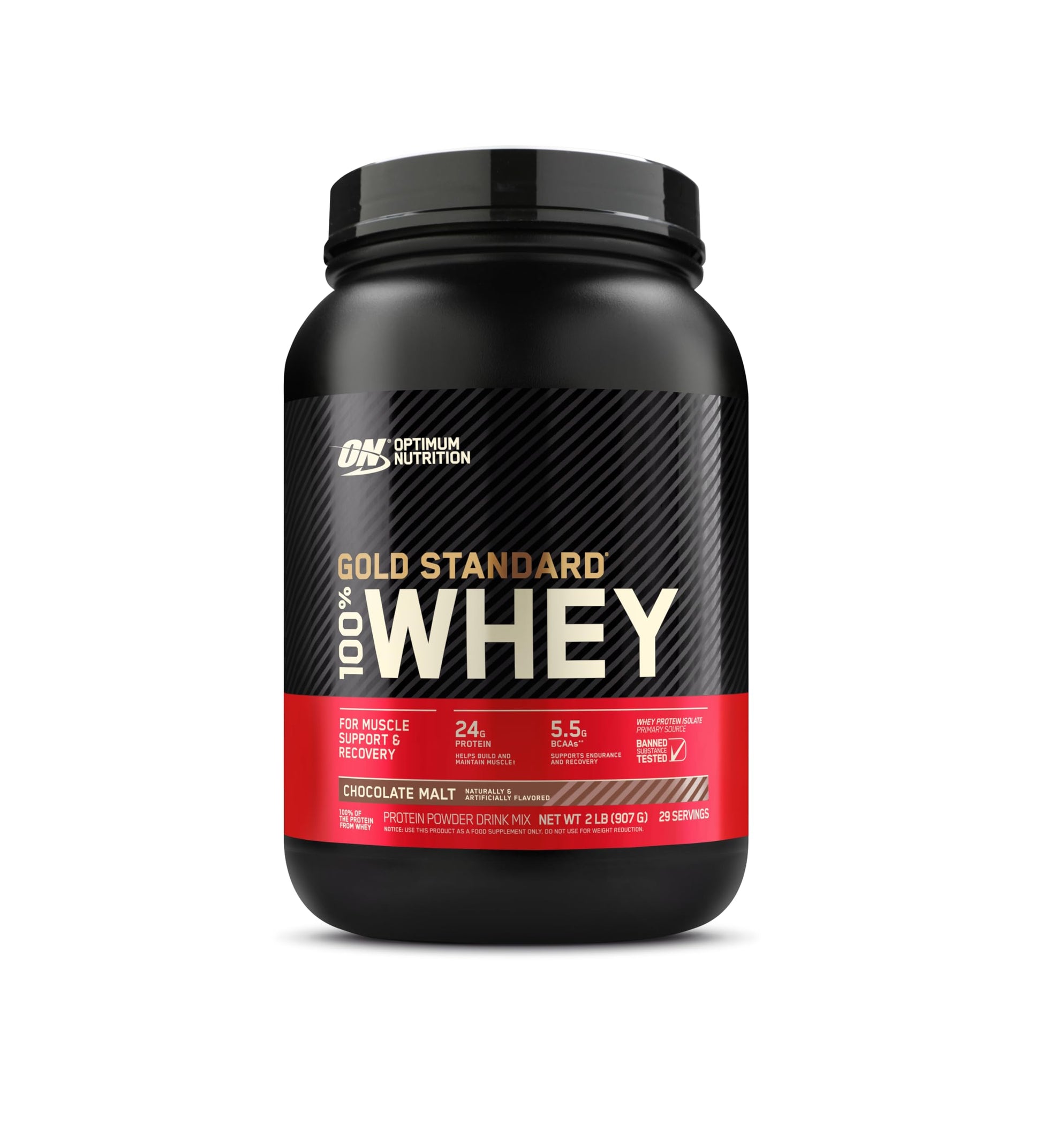 ON 100 Whey Gold Standard 2LB Chocolate Malt ON 100 Whey Gold Standard 2LB Chocolate Malt