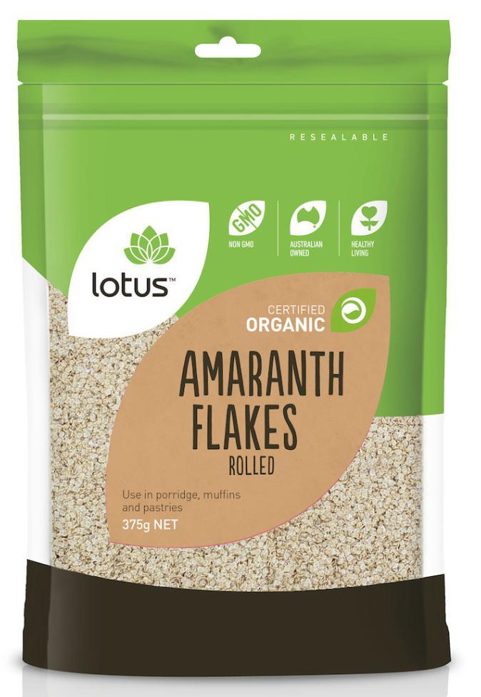 Lotus Organic Amaranth Flakes Lotus Organic Amaranth Flakes