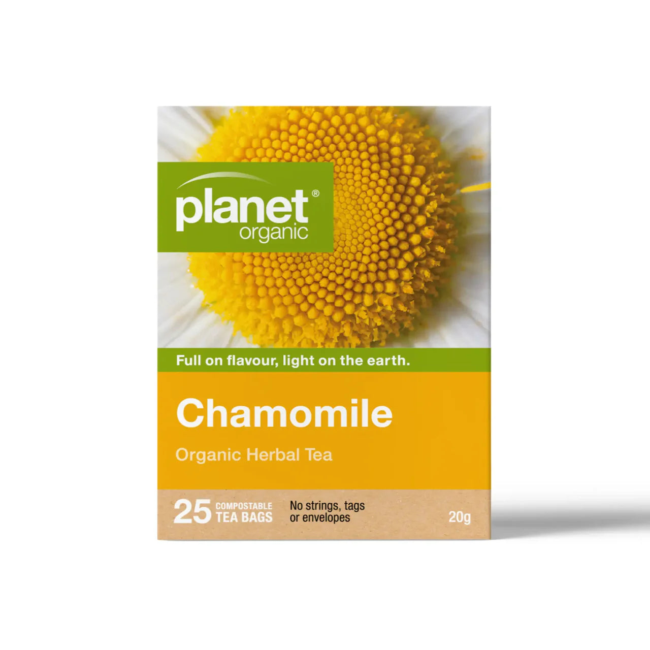 Planet Organic Chamomile Herbal Tea x 25 Tea Bags