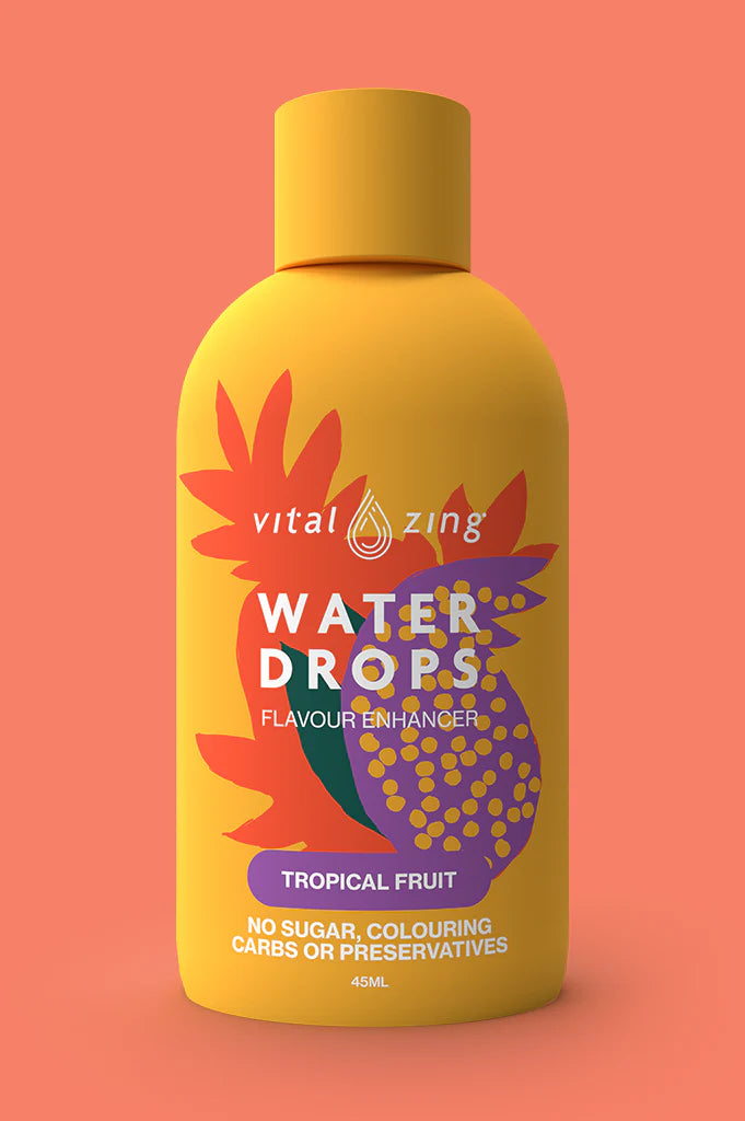 Vital Zing Water Drops 45ml Tropical Fruit