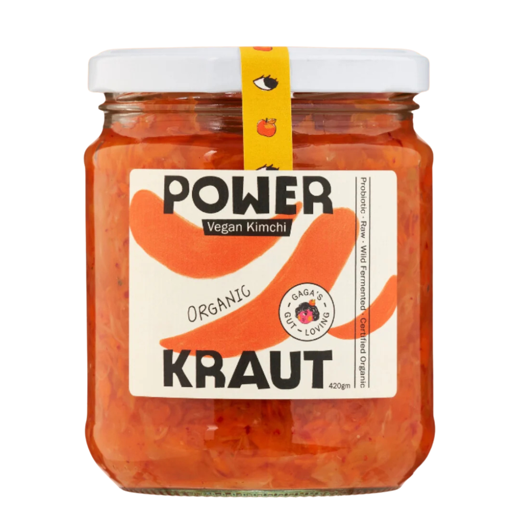 Gaga's PowerKraut Vegan Kimchi 420g