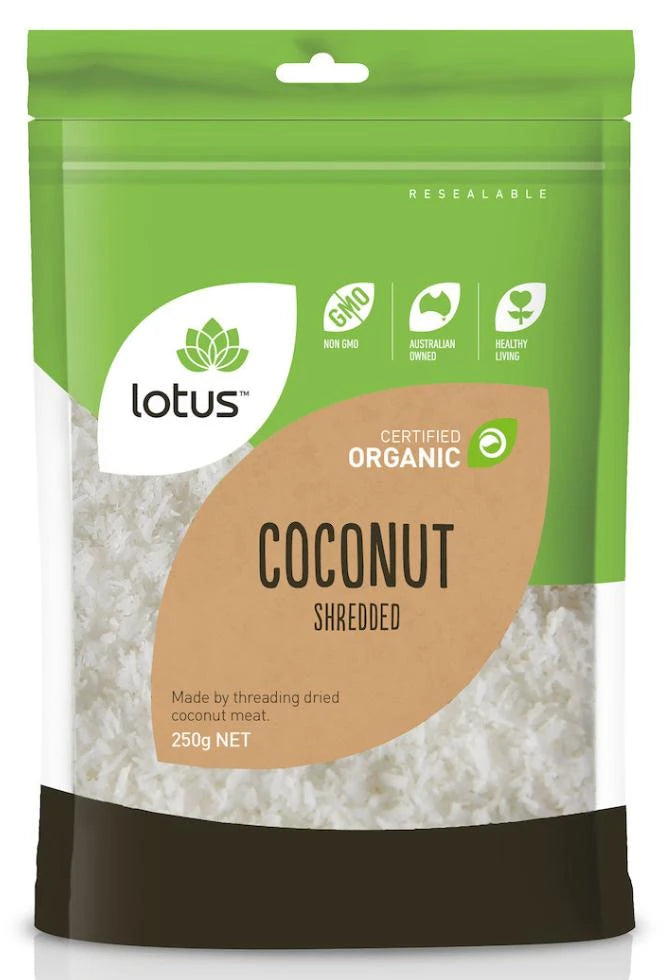 Lotus Organic Shredded Coconut Lotus Organic Shredded Coconut