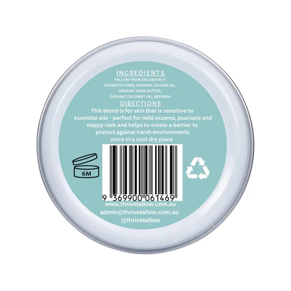 THRIVE TALLOW Tallow Moisturiser 70ml Unscented THRIVE TALLOW Tallow Moisturiser 70ml Unscented