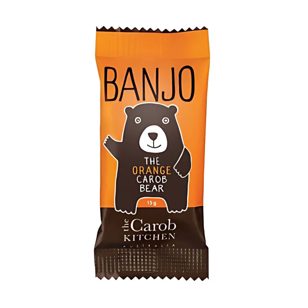 Banjo the Carob Bear 15GM Orange Banjo the Carob Bear 15GM Orange