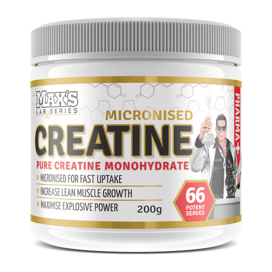 Maxs Lab Series Micronized Creatine Monohydrate 200g Maxs Lab Series Micronized Creatine Monohydrate 200g