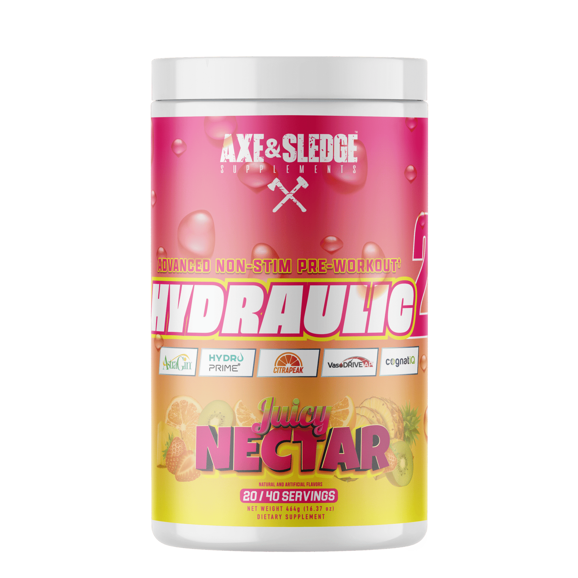 Axe & Sledge Hydraulic 40 Serves Juicy Nectar Axe & Sledge Hydraulic 40 Serves Juicy Nectar