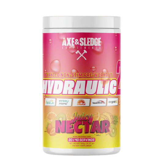 Axe & Sledge Hydraulic 40 Serves Juicy Nectar Axe & Sledge Hydraulic 40 Serves Juicy Nectar