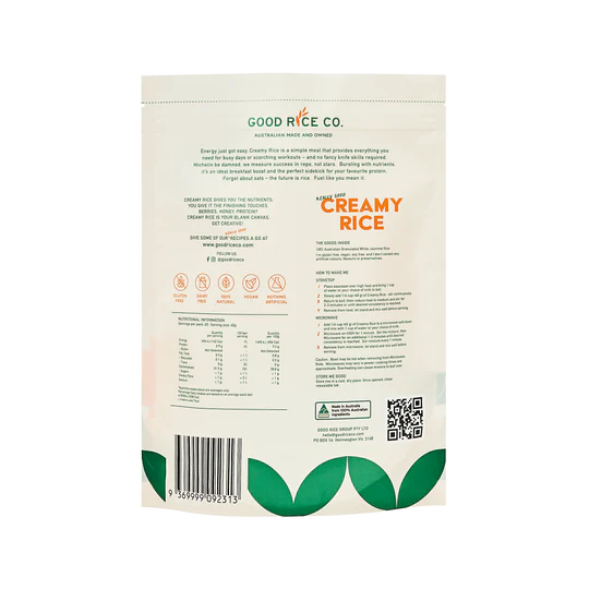 Good Society Creamy Rice Good Society Creamy Rice
