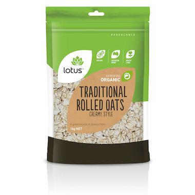 Lotus Organic Traditional Oats Creamy Lotus Organic Traditional Oats Creamy